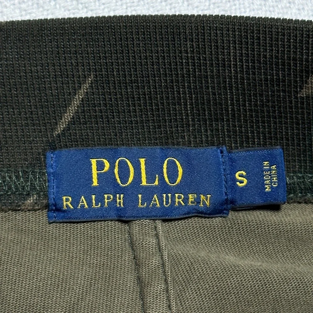 Polo Ralph Lauren Cargo Joggers Mens Small Surplus Fit Camouflage Green Military